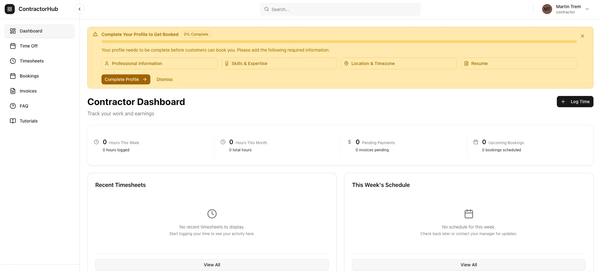 Workforce Timesheet System